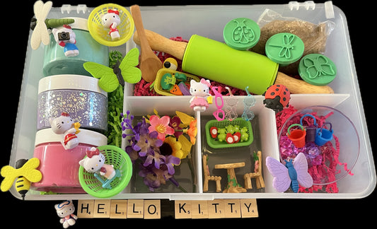 Hello Kitty in the Garden