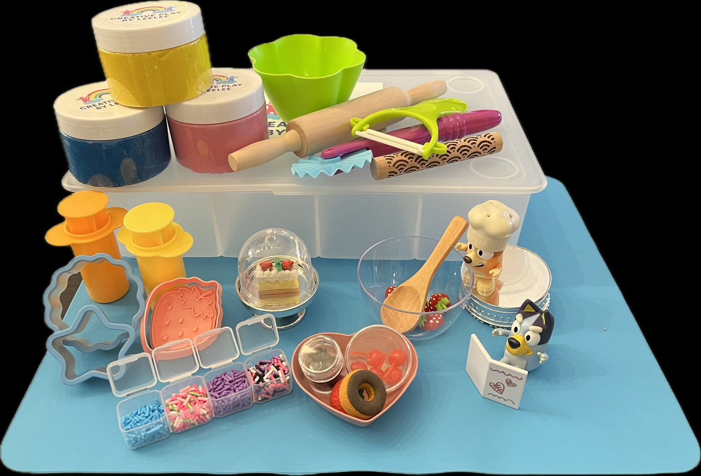 Baking with Bluey